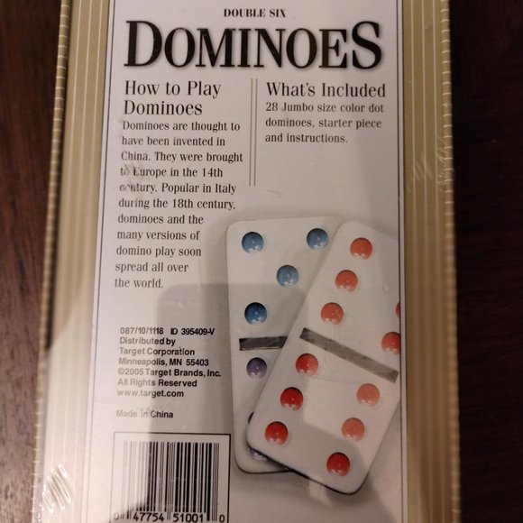 Fundex - Big Deck Playing Cards & Jumbo Dominoes  - NWT - Picture 6 of 6